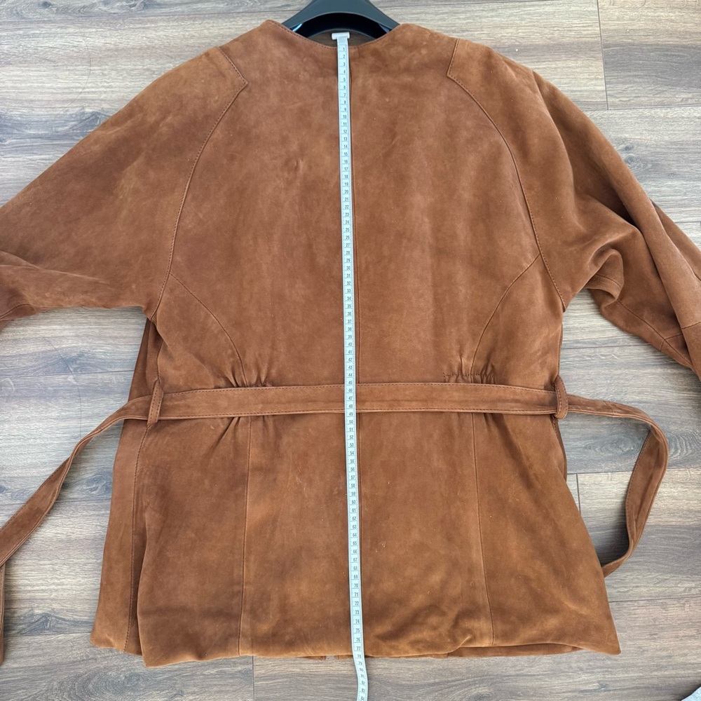 Y2K Vintage Brown Suede women’s Jacket size M - Picture 5 of 14